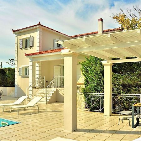 Sea Wave Villa Kefaloniaprivatevillas Τραπεζάκι Εξωτερικό φωτογραφία