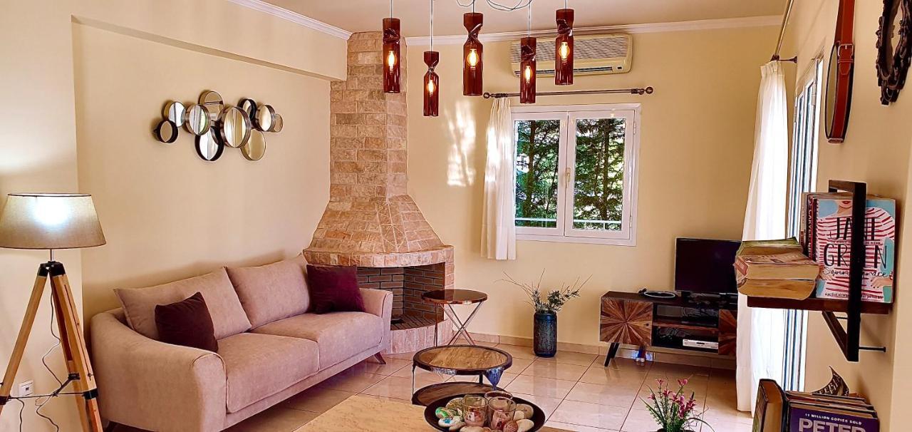 Sea Wave Villa Kefaloniaprivatevillas Τραπεζάκι Εξωτερικό φωτογραφία